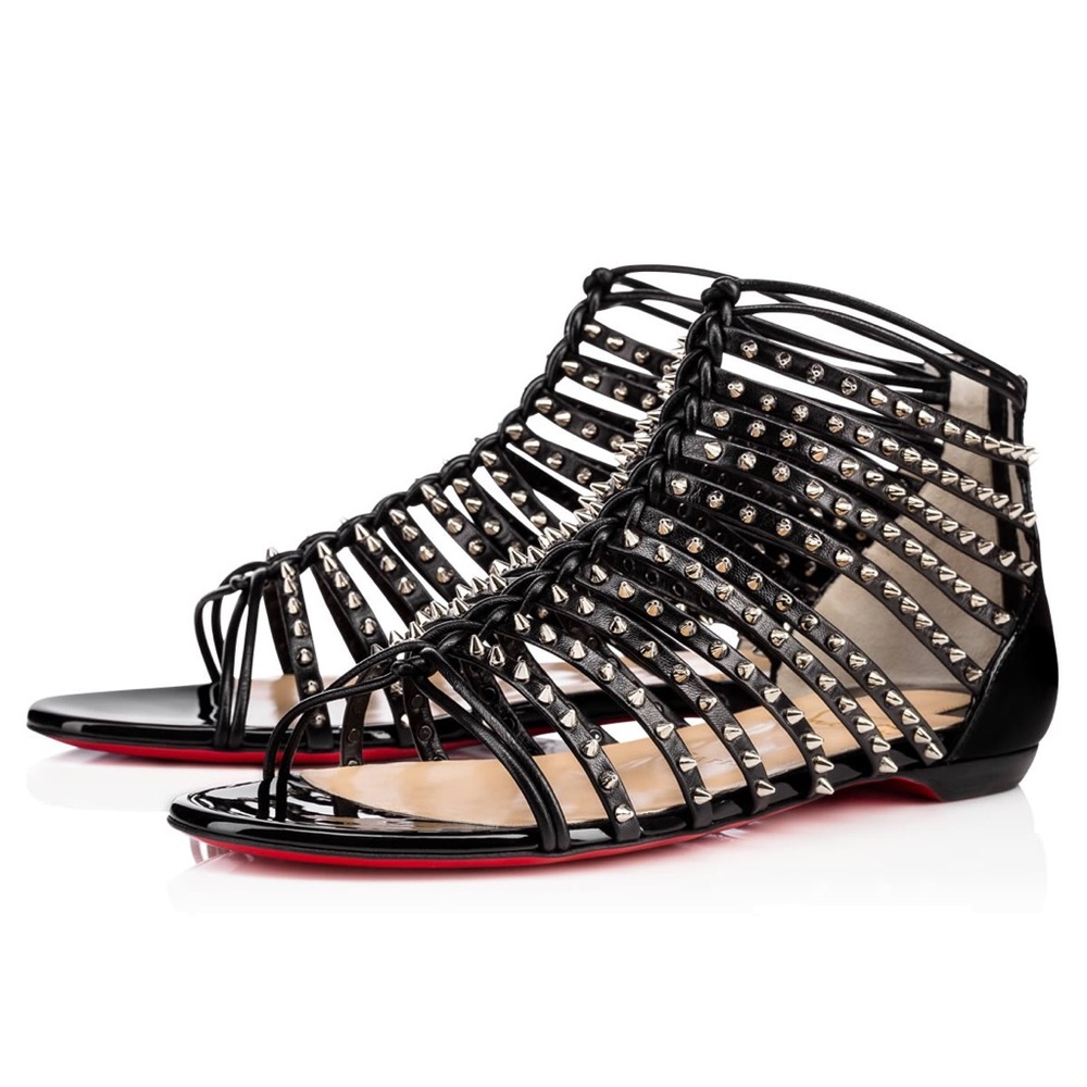 SOLD 💫Christian Louboutin Millaclou Cage Flats