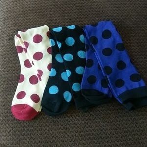 3 PR Knee High Socks NWOT