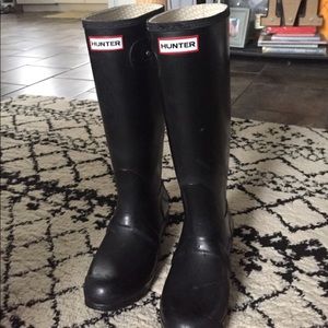 Hunter rain boots