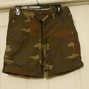 VS London Jean Camo Chino Shorts