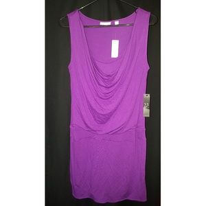New York & Company Scoop Neck Dress