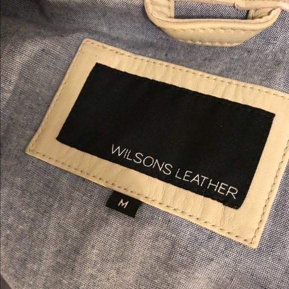 OOAK ANTIQUE WHITE LEATHER TIGER MOTO JACKET - Picture 3 of 5