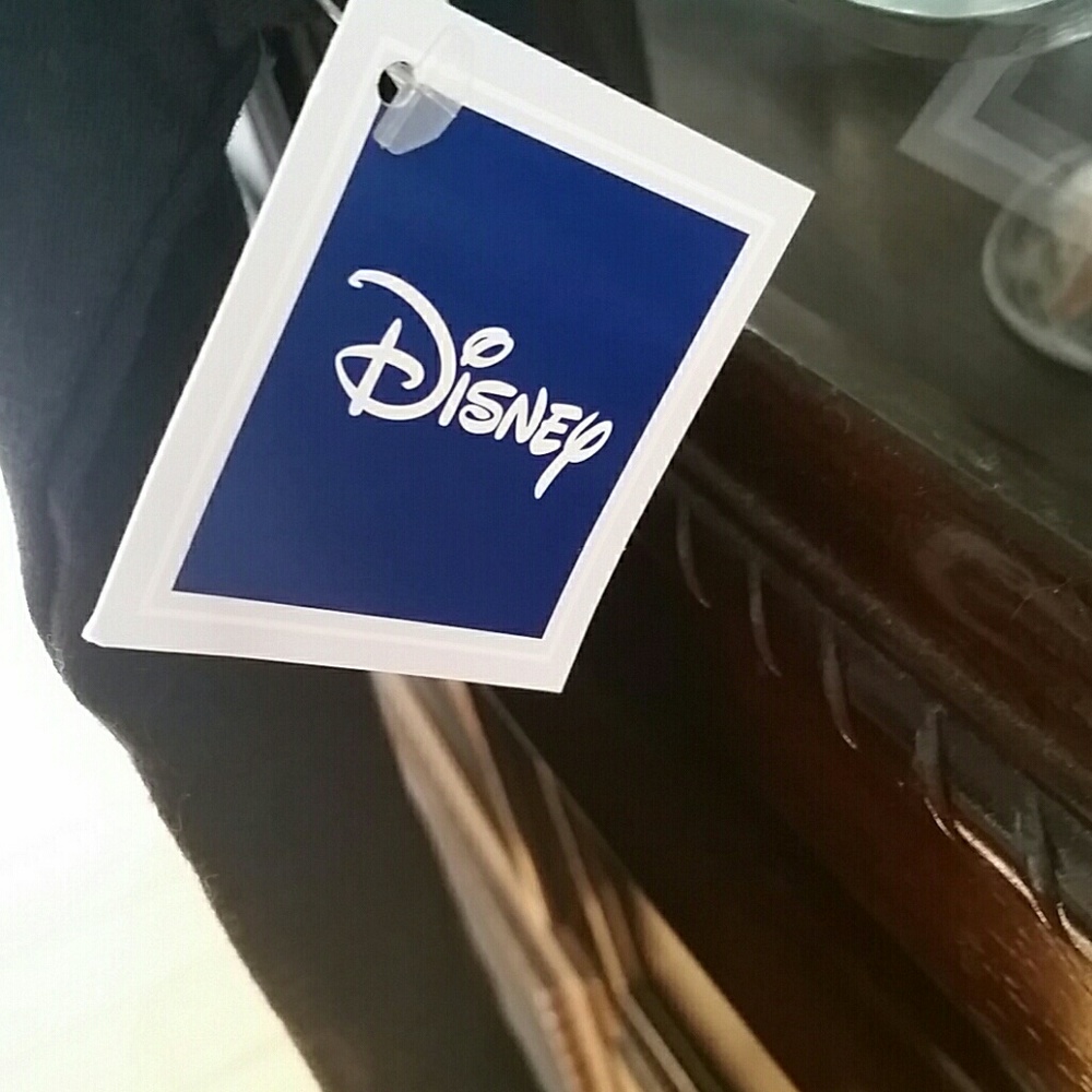 Black Tinker bell Size Large Cotton Tee Shirt - Picture 2 of 5