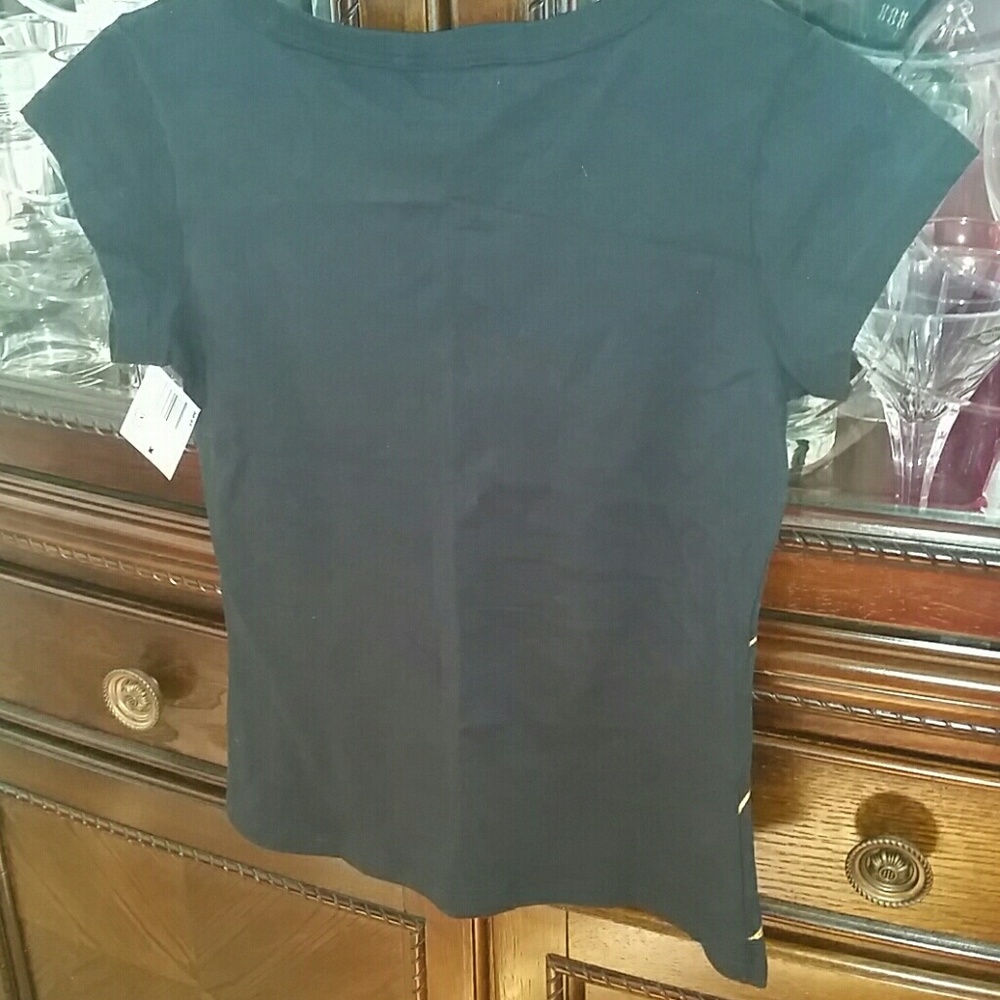 Black Tinker bell Size Large Cotton Tee Shirt - Picture 3 of 5