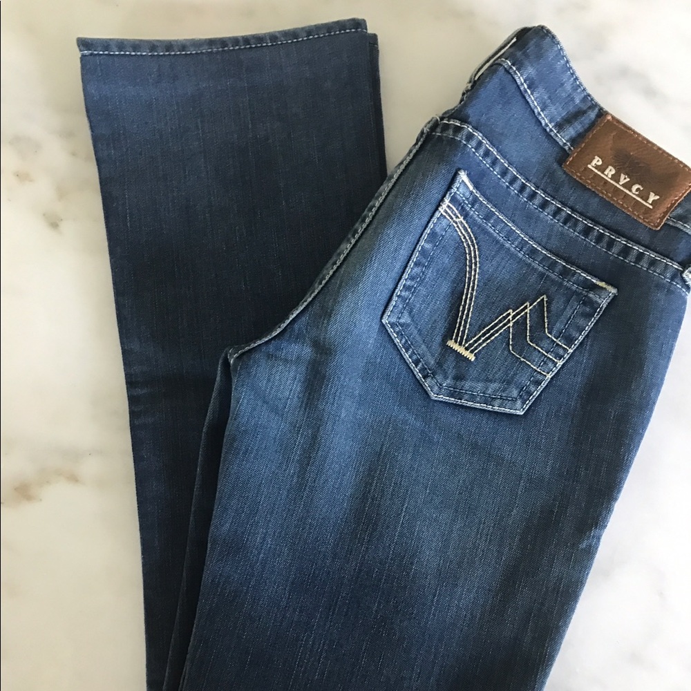 PRVCY boot cut jeans