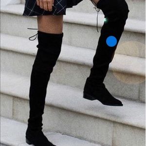 Black Over the Knee Boots