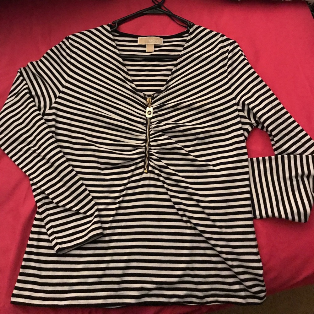 MK striped long sleeve