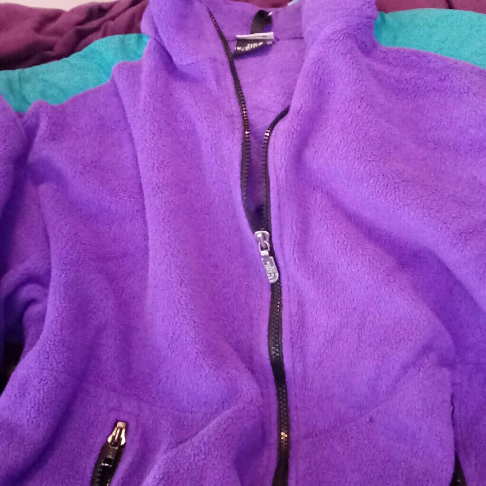 Winter northface zip up