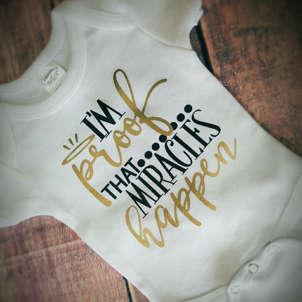 Custom infant onsie