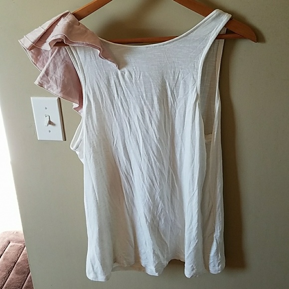 Anthropologie One September Sculpted Ruffle Tank - Picture 4 of 4