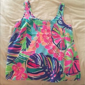 NWT Lilly Pulitzer Silk Tank