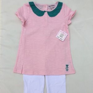 Juicy couture girl tunic and leggings set 3/6 M