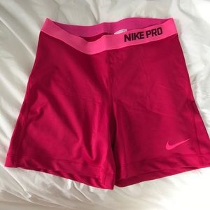 Nike pro 3" compression shorts!