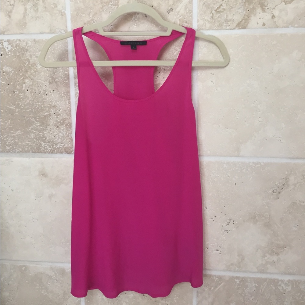 100% SILK PINK BLOUSE