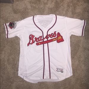 Flex base authentic Matt Kemp Braves jersey