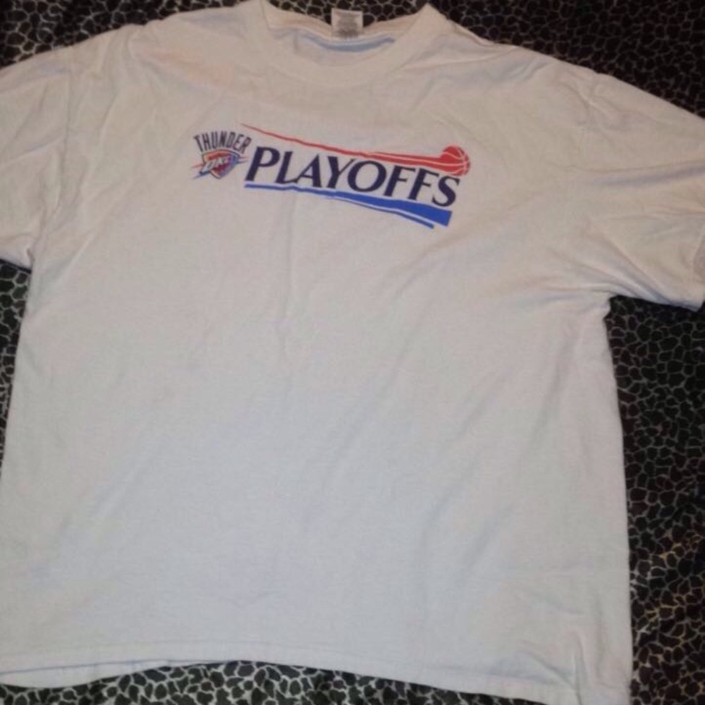 Thunder playoffs shirt