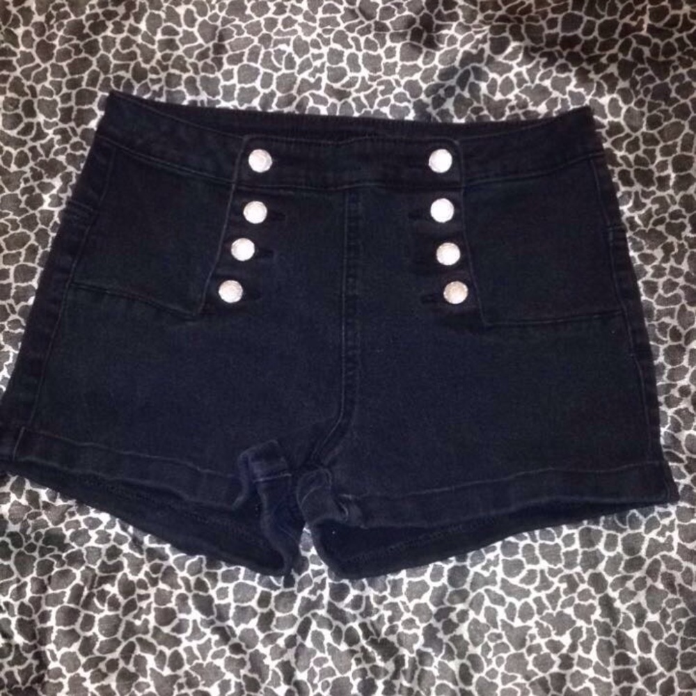 High waisted shorts