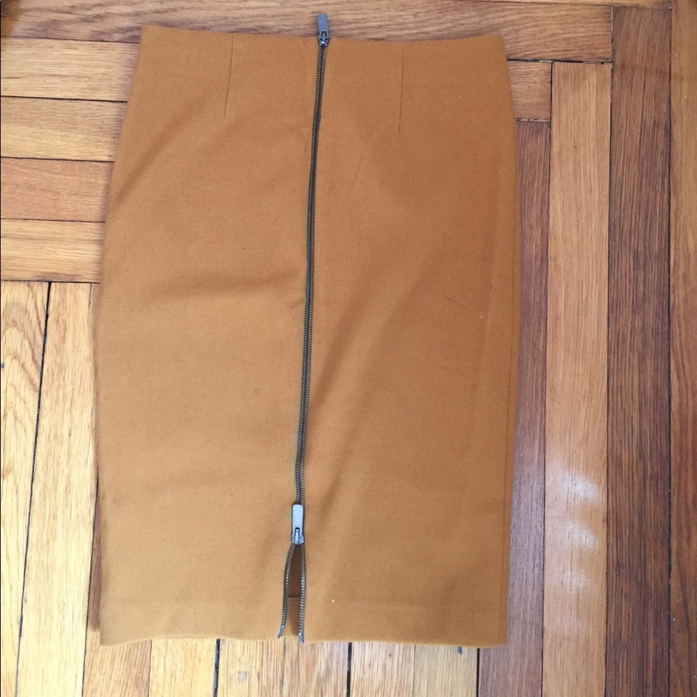 Zara zip back pencil skirt