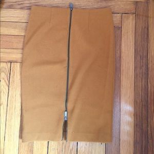 Zara zip back pencil skirt
