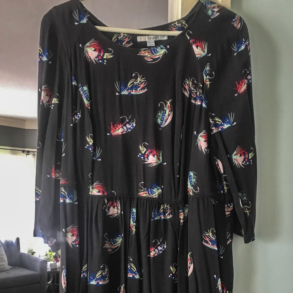 Boden Dress Grey Fly Fishing Lures size 16 Lg