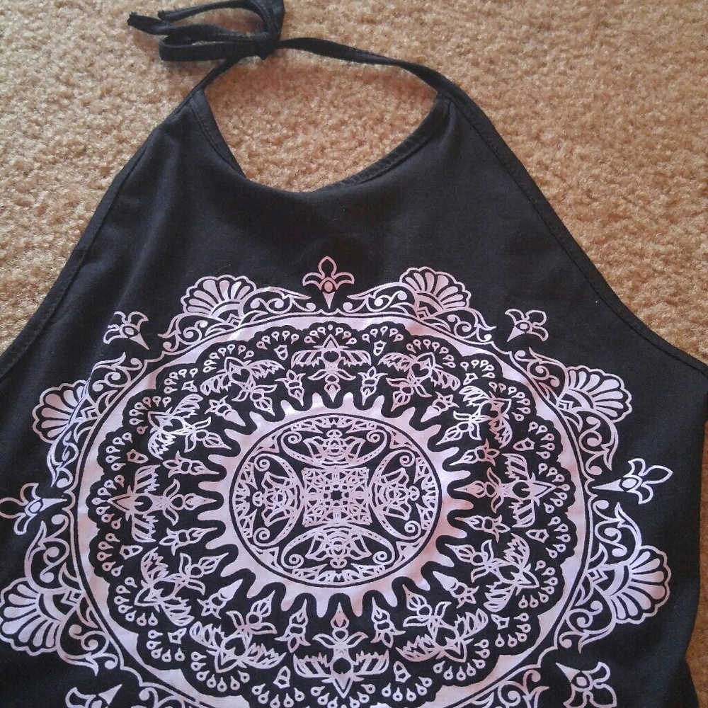 Mandala halter top