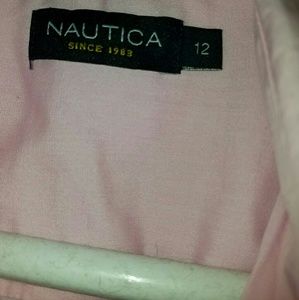 boys pink button down shirt