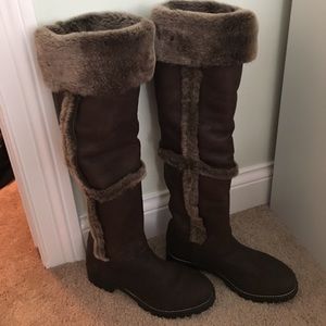 Over the knee Tory Burch boots