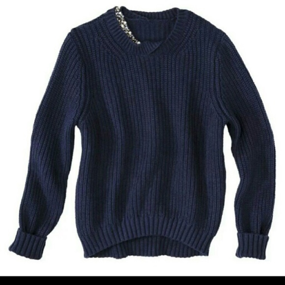 Phillip Lim for Target navy sparkle sweater