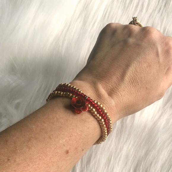 3 Piece Seed Bead Bracelet Set - Picture 3 of 4