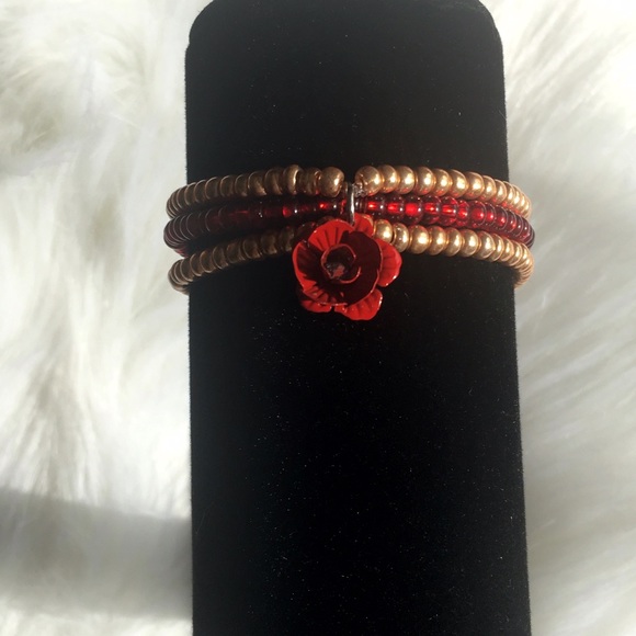 3 Piece Seed Bead Bracelet Set - Picture 4 of 4