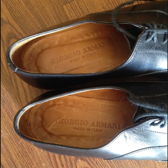 Black Giorgio Armani Dress Shoes main image 4
