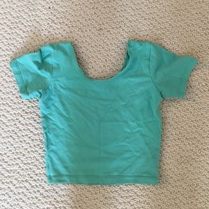 American Apparel crop top