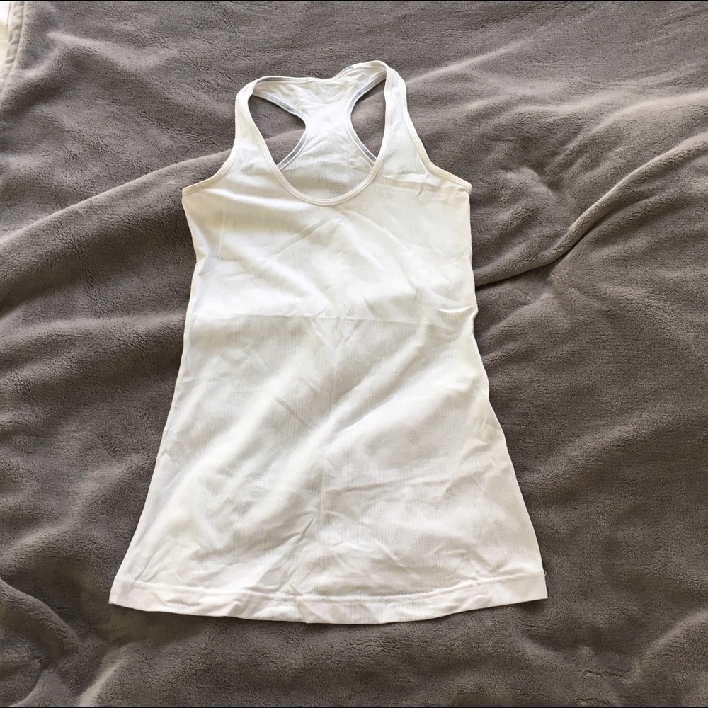 Floral Pattern Cool Racerback Tank Size 2