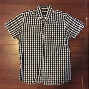 Fred Perry Gingham X Small button up.