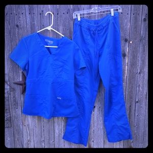scrub outfit