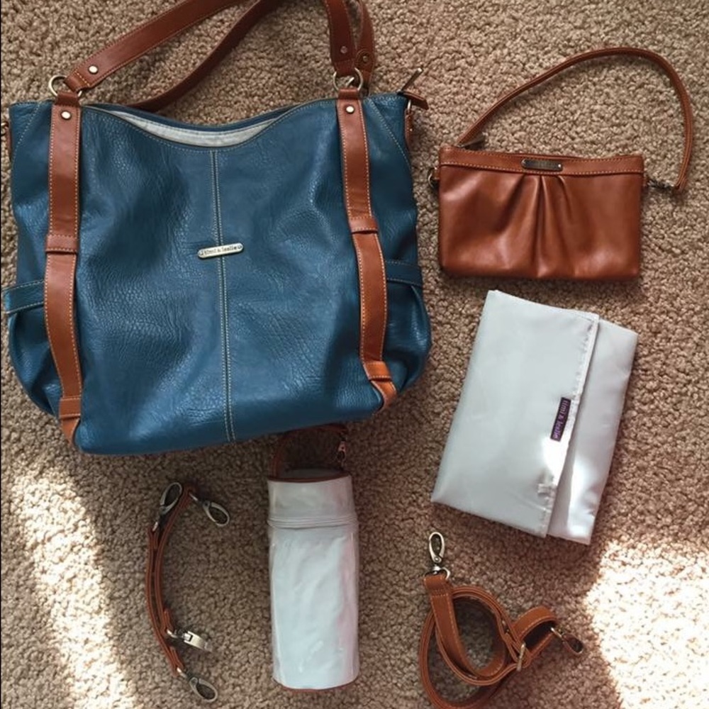Timi & Leslie Marcelle Diaper Bag/Tote