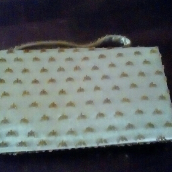 Gold and sequined envelope style pursue - Picture 2 of 5
