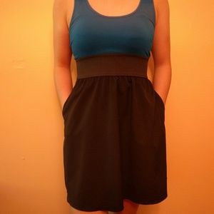 Small black/blue Express dress