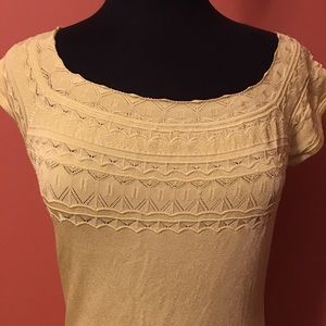 Débardeur Jaune Stretch Arden B. – Taille L – Femme – USA – Très Bon état