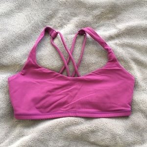 Purple Lululemon Free to Be Bra