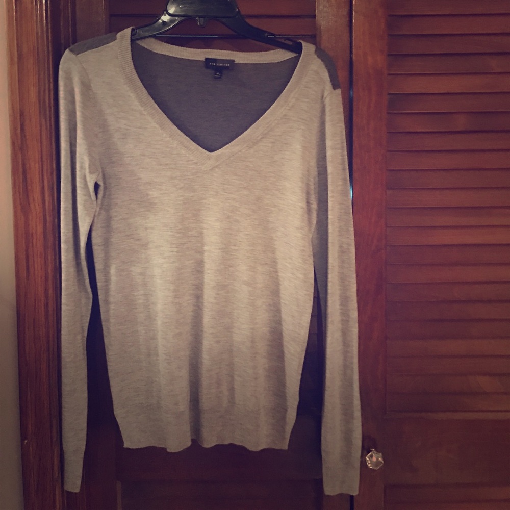 The Limited 2-tone Lightweight sweater  XS