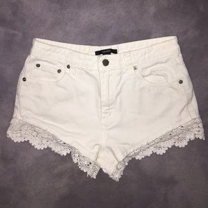 White Forever 21 Shorts