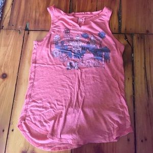Lucky brand xs tank in coral