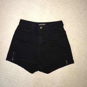 American Apparel high wasted shorts