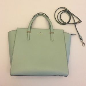 Kate Spade Large Mint Purse Cedar Street Hayden