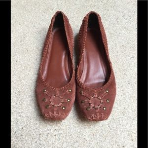 Frye Vintage Style Slip On Flat Shoes-8M
