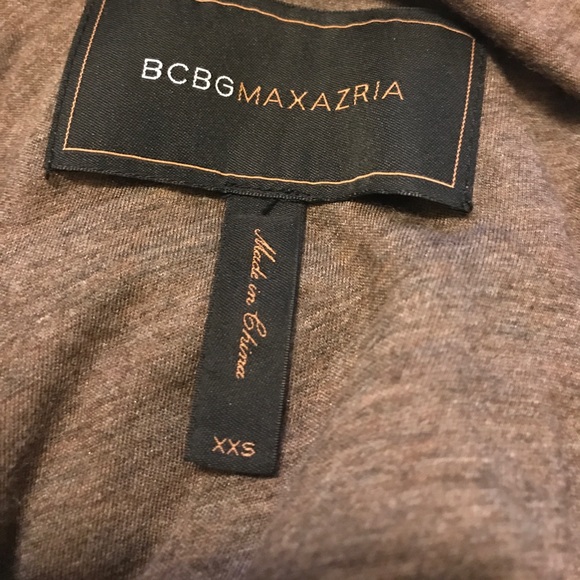 BCBGMAXAZRIA jacket with with wrap around "scarf" - Picture 4 of 4