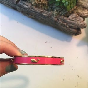 Vineyard Vines Pink Whale Bangle