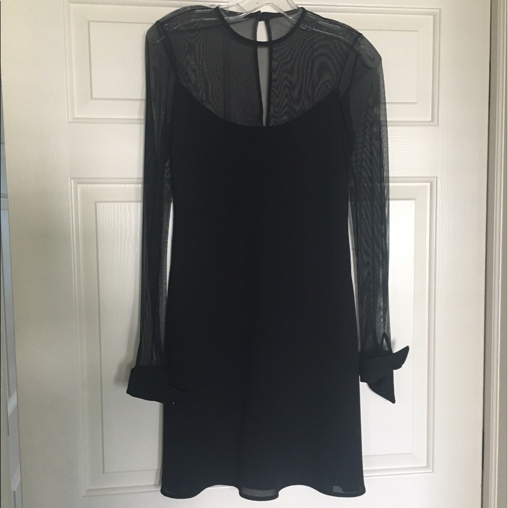 Elegant, sexy little black dress