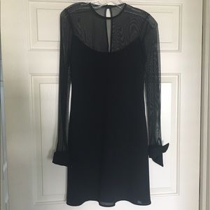 Elegant, sexy little black dress